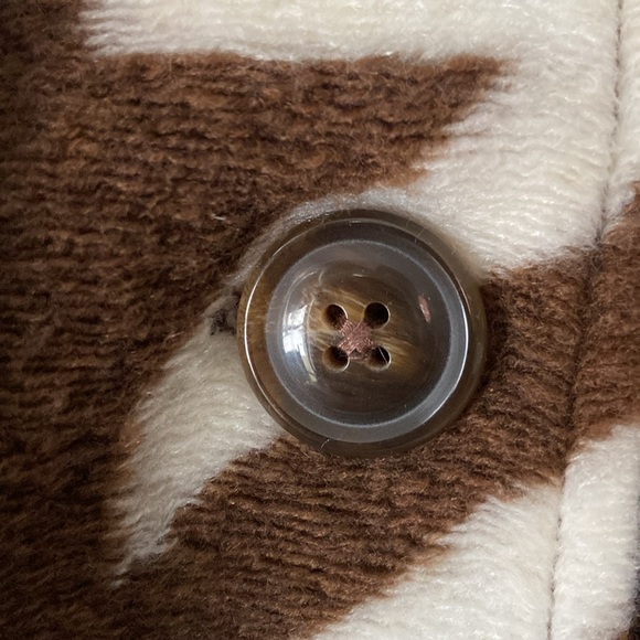 Native Youth Jerrod Houndstooth Shirt Jacket Women's Size L - Picture 7 of 13